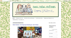 Desktop Screenshot of booksbabiesandbows.com